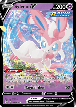 Sylveon V 74 — Evolving Skies