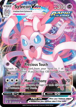 Sylveon VMAX 75 — Evolving Skies