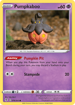 Pumpkaboo 76/203 — Céus em Evolução