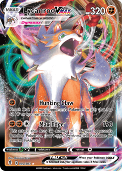 Lycanroc VMAX 092/203 — Evolving Skies