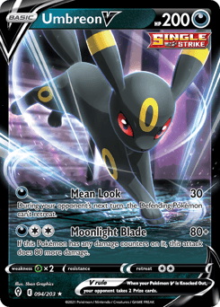 Umbreon V 94 — Evolving Skies