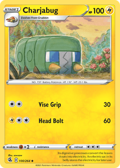 Charjabug 100 — Fusion Strike