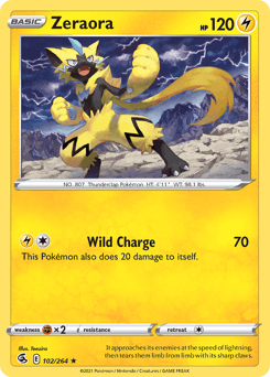 Zeraora 102 — Fusion Strike
