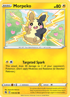 Morpeko 109 — Fusion Strike