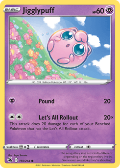 Jigglypuff 110 — Fusion Strike