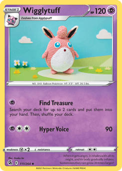 Wigglytuff 111 — Fusion Strike