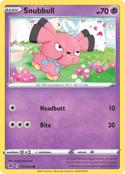 Snubbull 115 — Fusion Strike