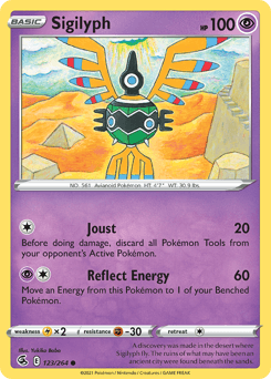 Sigilyph 123 — Fusion Strike