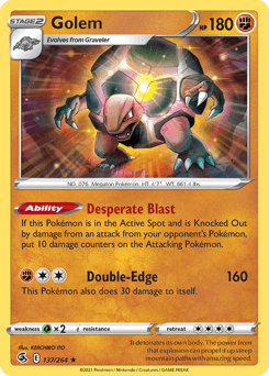 Golem 137 — Fusion Strike