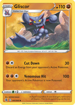 Gliscor 141 — Fusion Strike