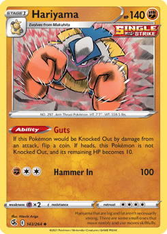 Hariyama 143 — Fusion Strike