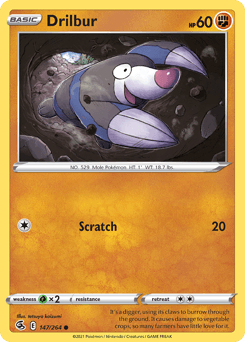 Drilbur 147/264 — Fusion Strike