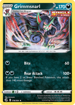 Grimmsnarl 178 — Fusion Strike
