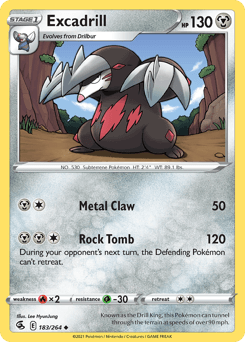 Excadrill 183 — Fusion Strike
