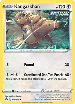 Kangaskhan 204 — Fusion Strike