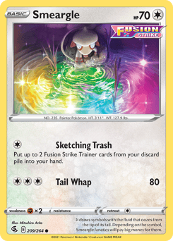 Smeargle 209 — Fusion Strike