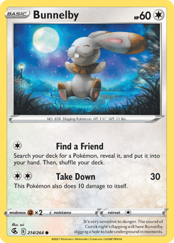 Bunnelby 214 — Fusion Strike