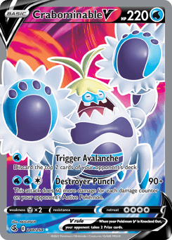 Crabominable V 248 — Fusion Strike