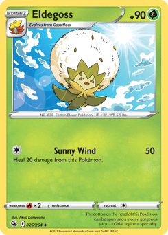 Eldegoss 25 — Fusion Strike