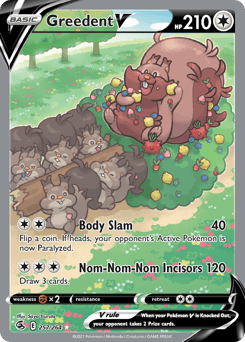 Greedent V 257 — Fusion Strike
