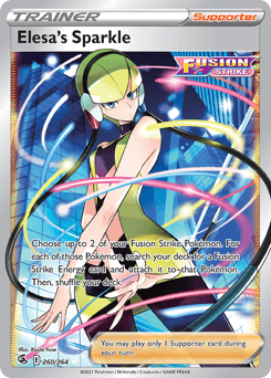 Elesa's Sparkle 260/264 — Golpe Fusão