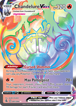 Chandelure VMAX 265 — Fusion Strike