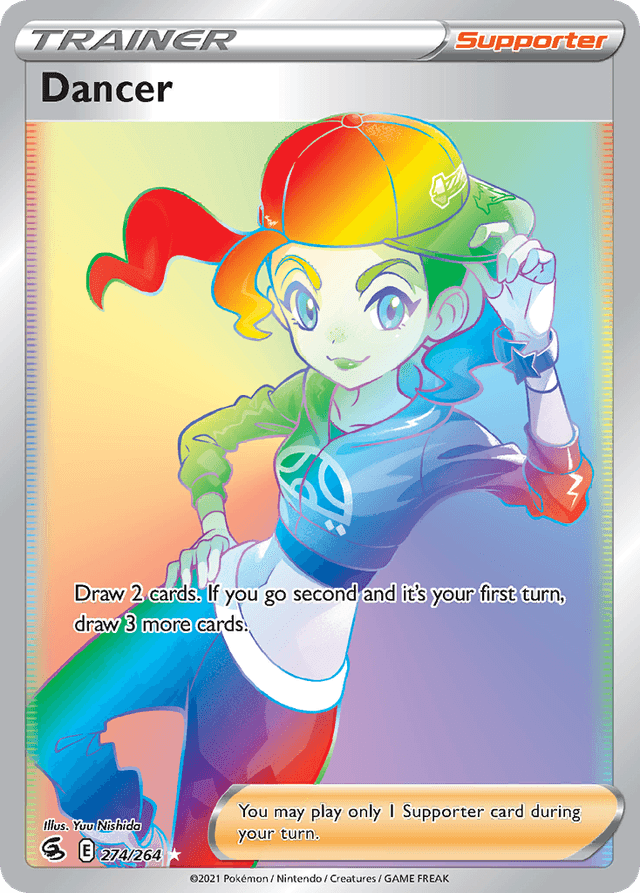 Carta Dancer 274/264 do set Fusion Strike — Pokémon TCG | Bynx
