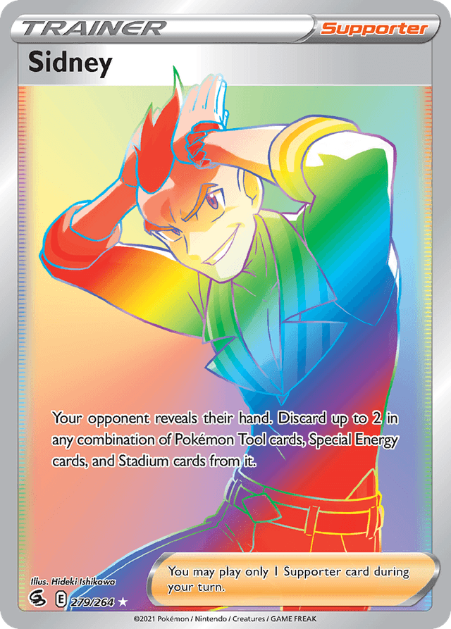 Carta Sidney 279/264 do set Fusion Strike — Pokémon TCG | Bynx
