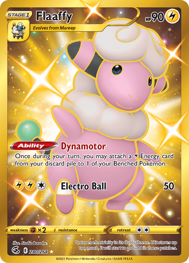 Carta Flaaffy 280/264 do set Fusion Strike — Pokémon TCG | Bynx