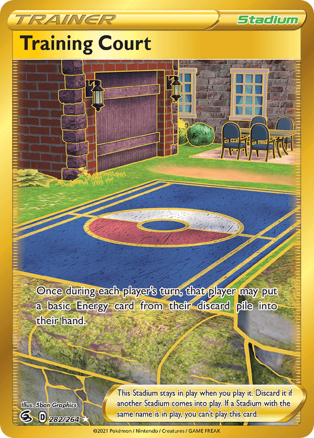 Carta Training Court 282/264 do set Fusion Strike — Pokémon TCG | Bynx