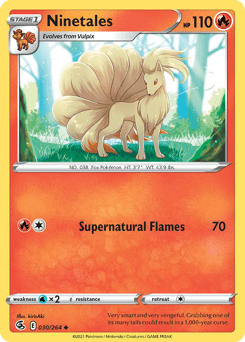 Ninetales 30 — Fusion Strike