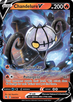 Chandelure V 39 — Fusion Strike