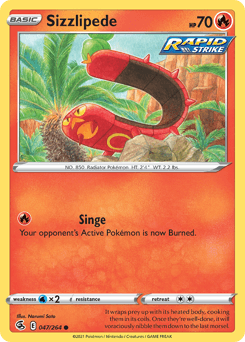 Sizzlipede 47 — Fusion Strike