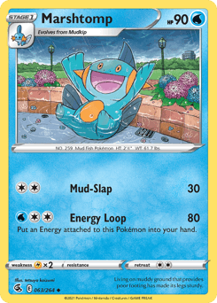 Marshtomp 63 — Fusion Strike