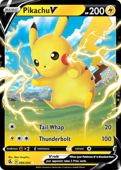 Pikachu V 86 — Fusion Strike