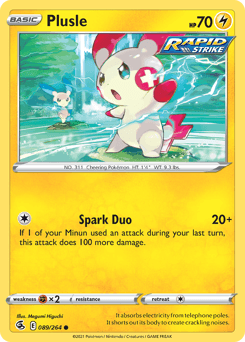 Plusle 89 — Fusion Strike