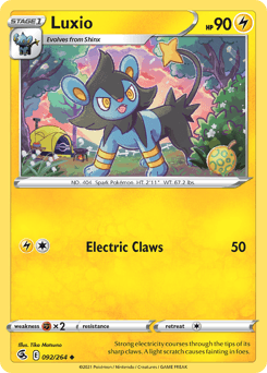 Luxio 92 — Fusion Strike
