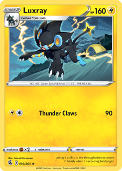 Luxray 93 — Fusion Strike