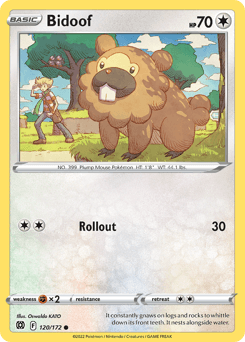 Bidoof 120 — Brilliant Stars
