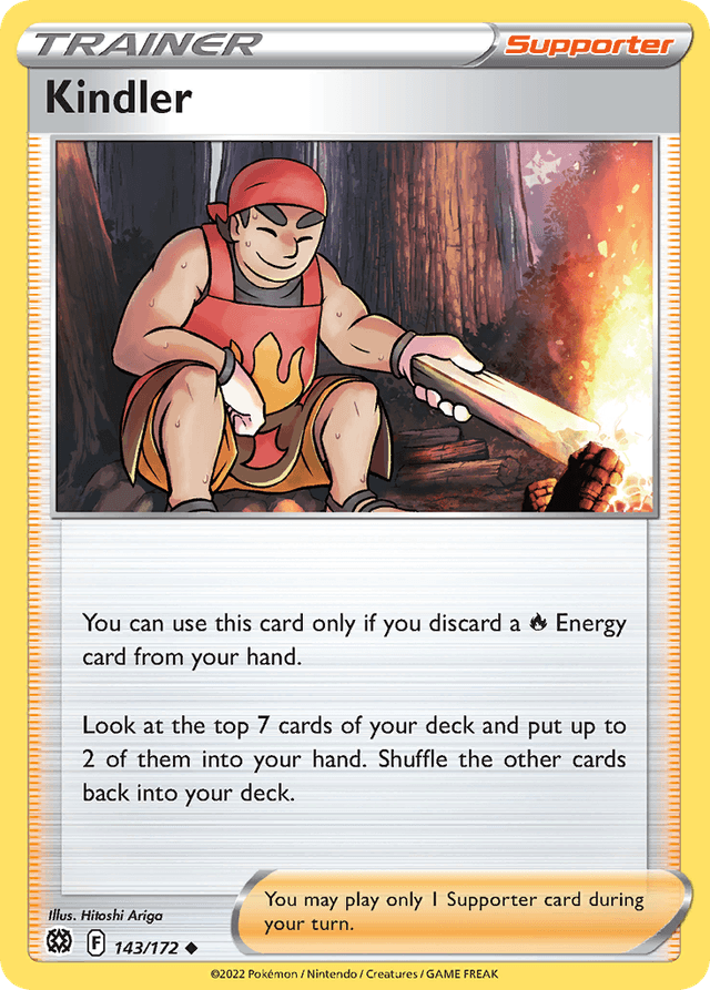 Carta Kindler 143/172 do set Brilliant Stars — Pokémon TCG | Bynx