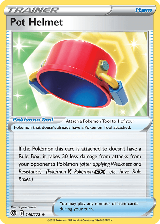 Carta Pot Helmet 146/172 do set Brilliant Stars — Pokémon TCG | Bynx