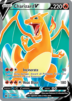 Charizard V 153 — Brilliant Stars