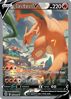 Charizard V 154 — Brilliant Stars