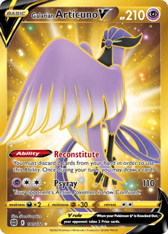 Galarian Articuno V 181 — Brilliant Stars