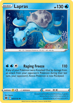 Lapras 31 — Brilliant Stars