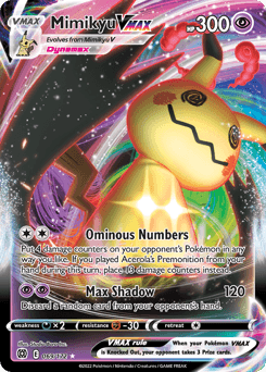 Mimikyu VMAX 69 — Brilliant Stars
