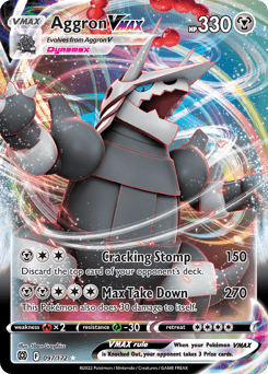Aggron VMAX 97 — Brilliant Stars
