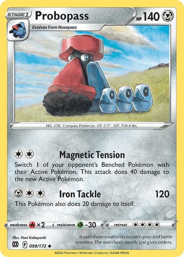 Carta Probopass 99/172 do set Brilliant Stars — Pokémon TCG | Bynx