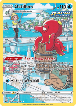 Octillery TG03 — Brilliant Stars Trainer Gallery