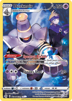 Dusknoir TG06 — Brilliant Stars Trainer Gallery